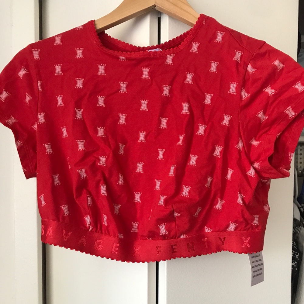 NWT Rihanna (Savage X Fenty) Crop Top